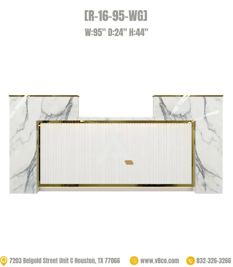 Luxe Reception Desk [R-16-95-WG]
