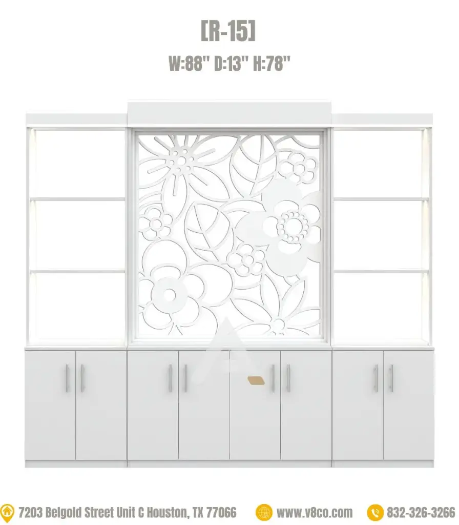 Floral Carving Partition [R-15]