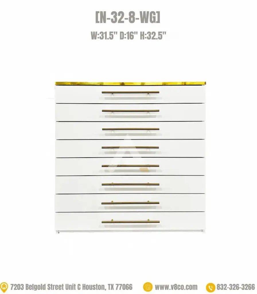 Luxe Polish/Powder Cabinet [N-32-8-WG]