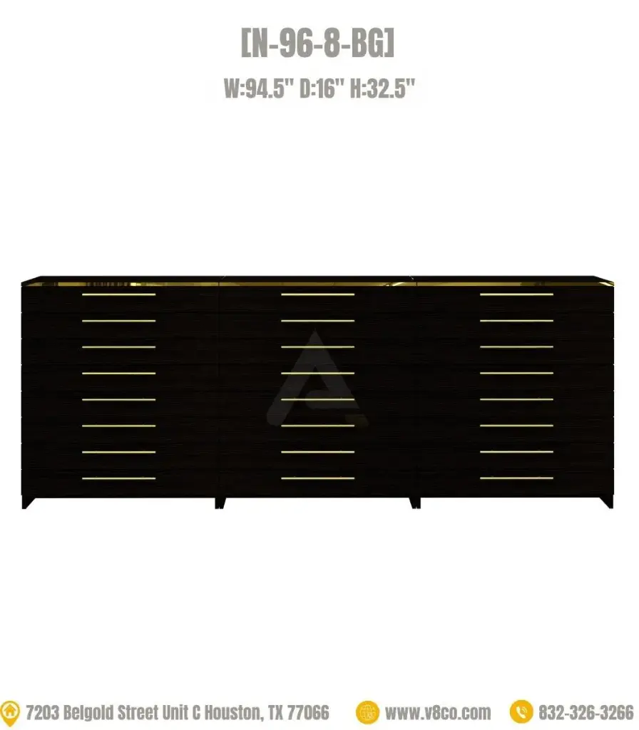 Stellar Polish/Powder Cabinet [N-96-8-BG]