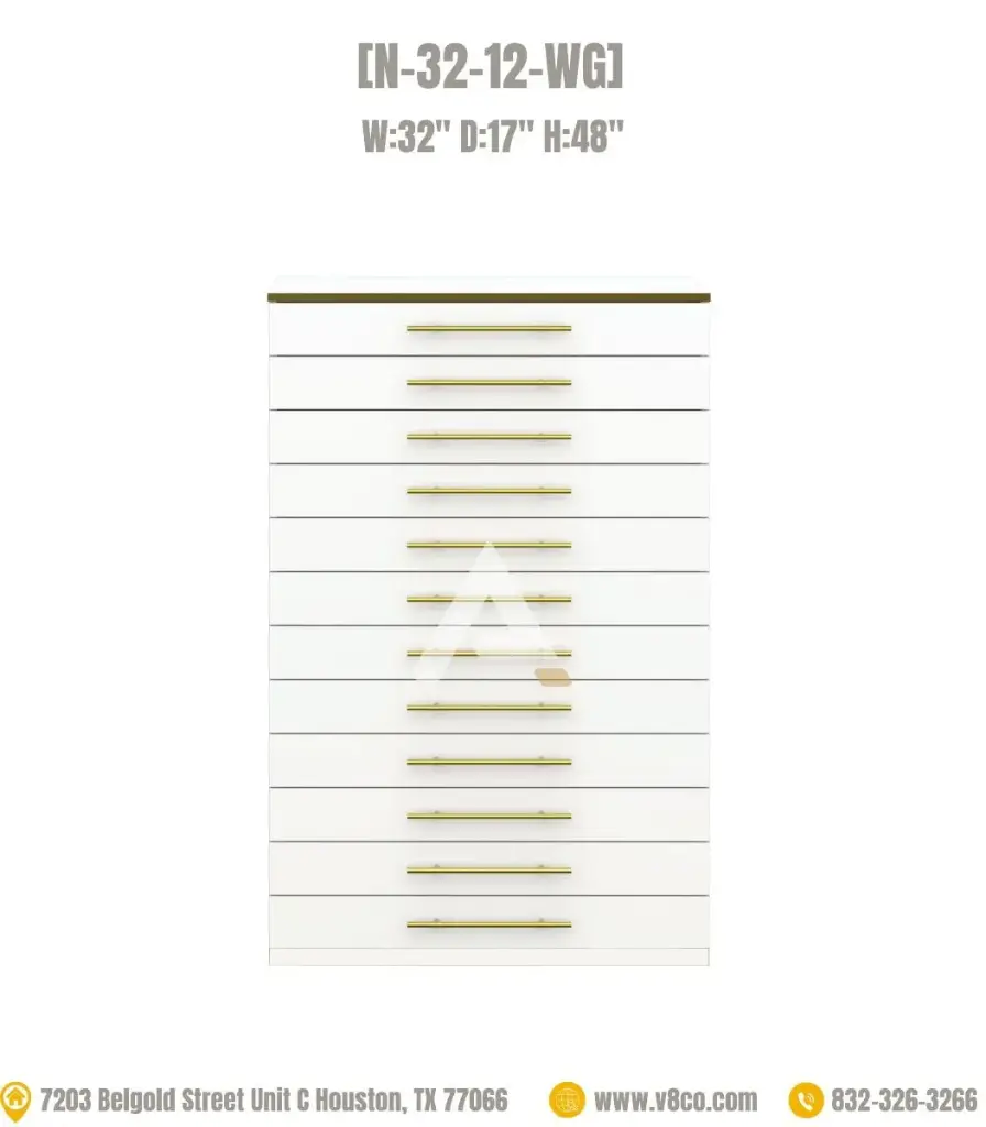 Luxe Polish/Powder Cabinet [N-32-12-WG]