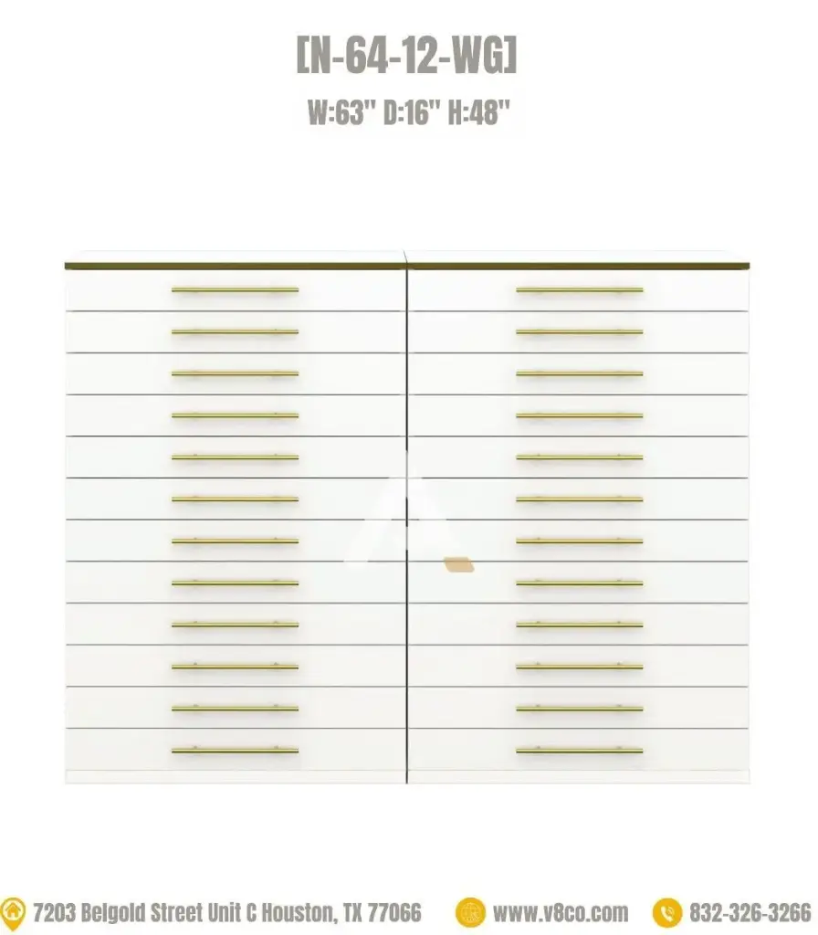 Luxe Polish/Powder Cabinet [N-64-12-WG]