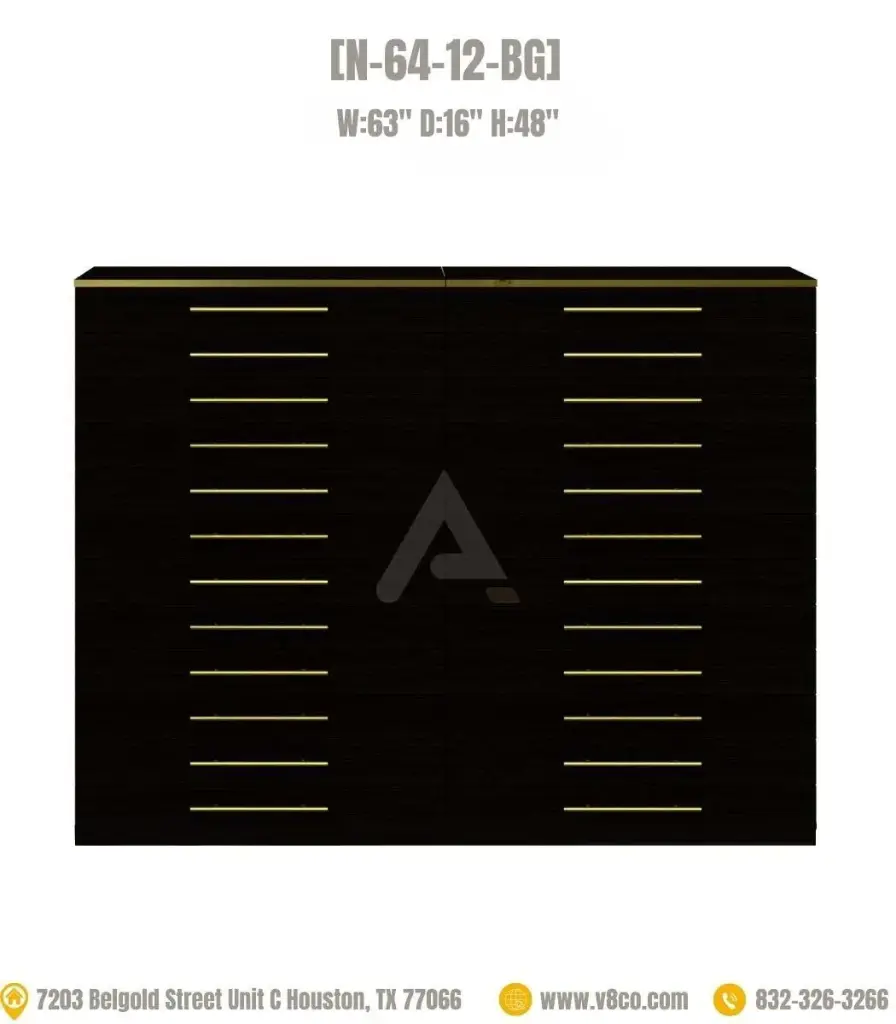 Stellar Polish/Powder Cabinet [N-64-12-BG]