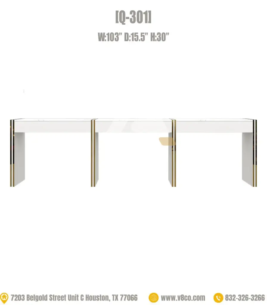 Luxe I Triple Nail Table [Q-301]