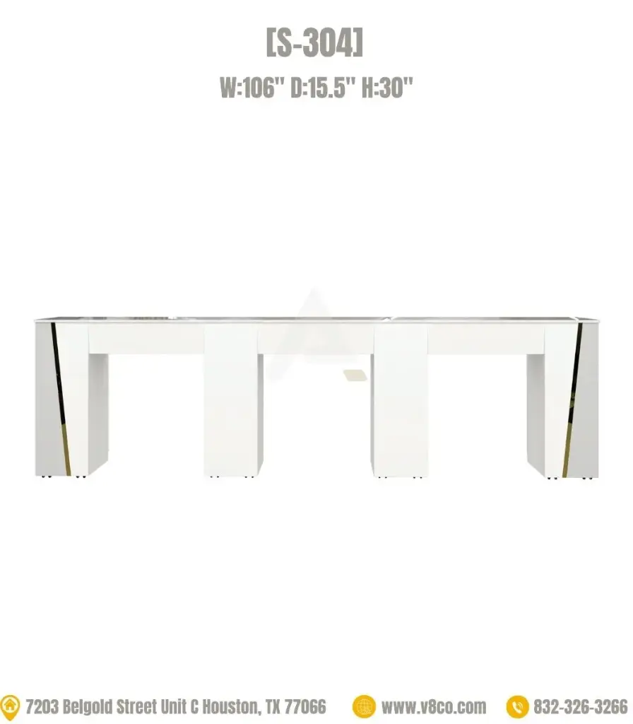 Savona Triple Nail Table [S-304]