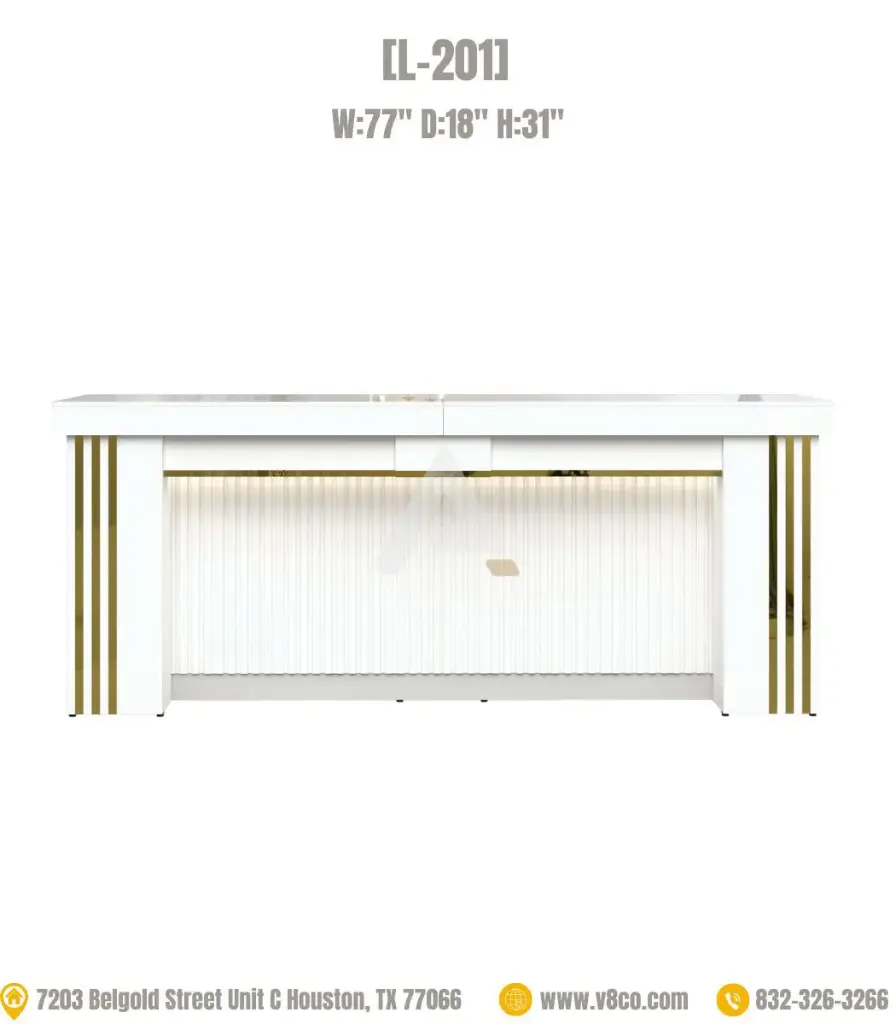 Luxe Double Nail Table [L-201]