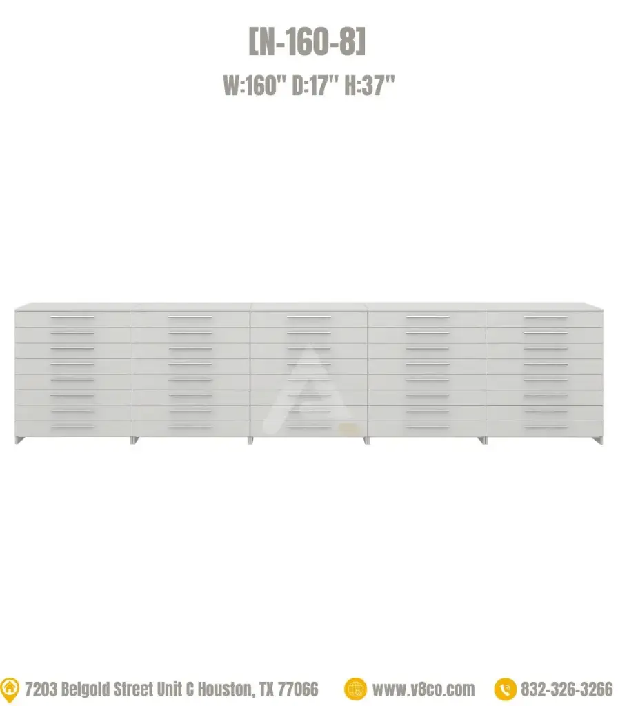 Savona Polish/Powder Cabinet [N-160-8] 