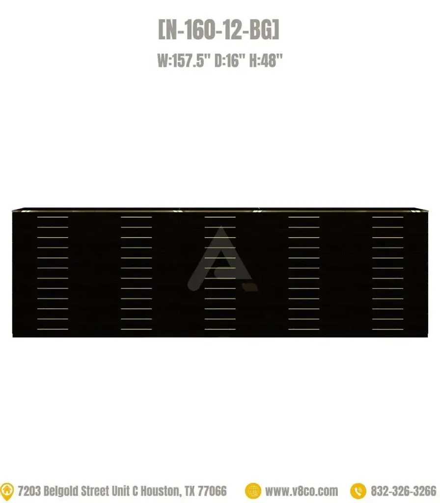 Stellar Polish/Powder Cabinet [N-160-12-BG] 