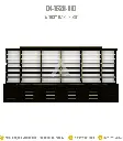 Stellar Polish/Powder Display Cabinet [N-162H-BG]