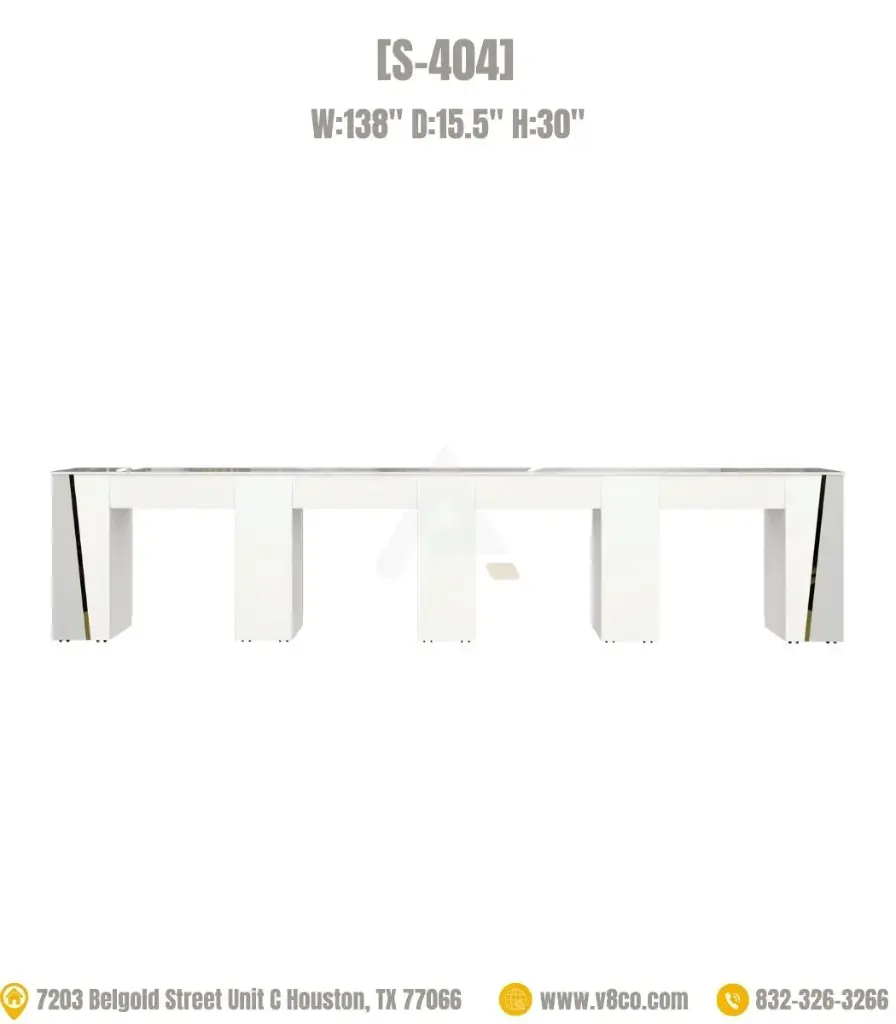 Savona Quadruple Nail Table [S-404]