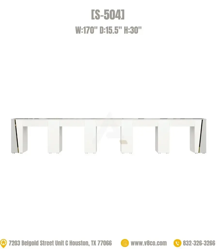 Savona Quintuple Nail Table [S-504]