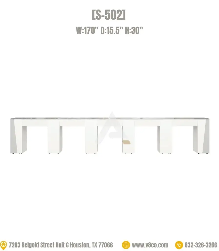 Savona Quintuple Nail Table [S-502] 