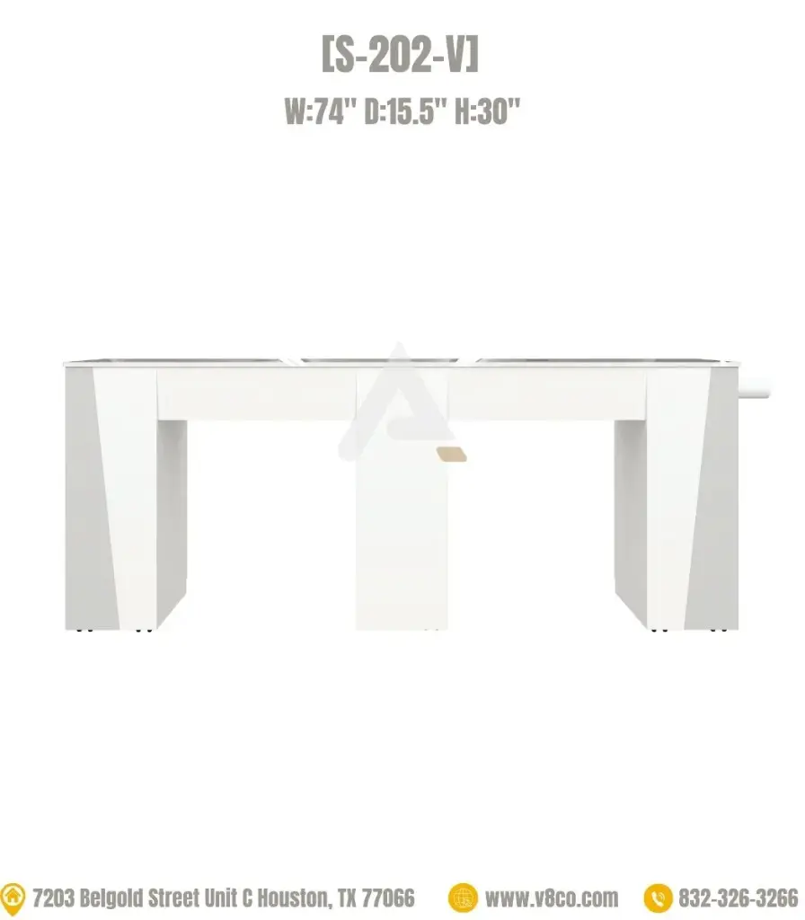 Savona Double Nail Table [S-202-V] 