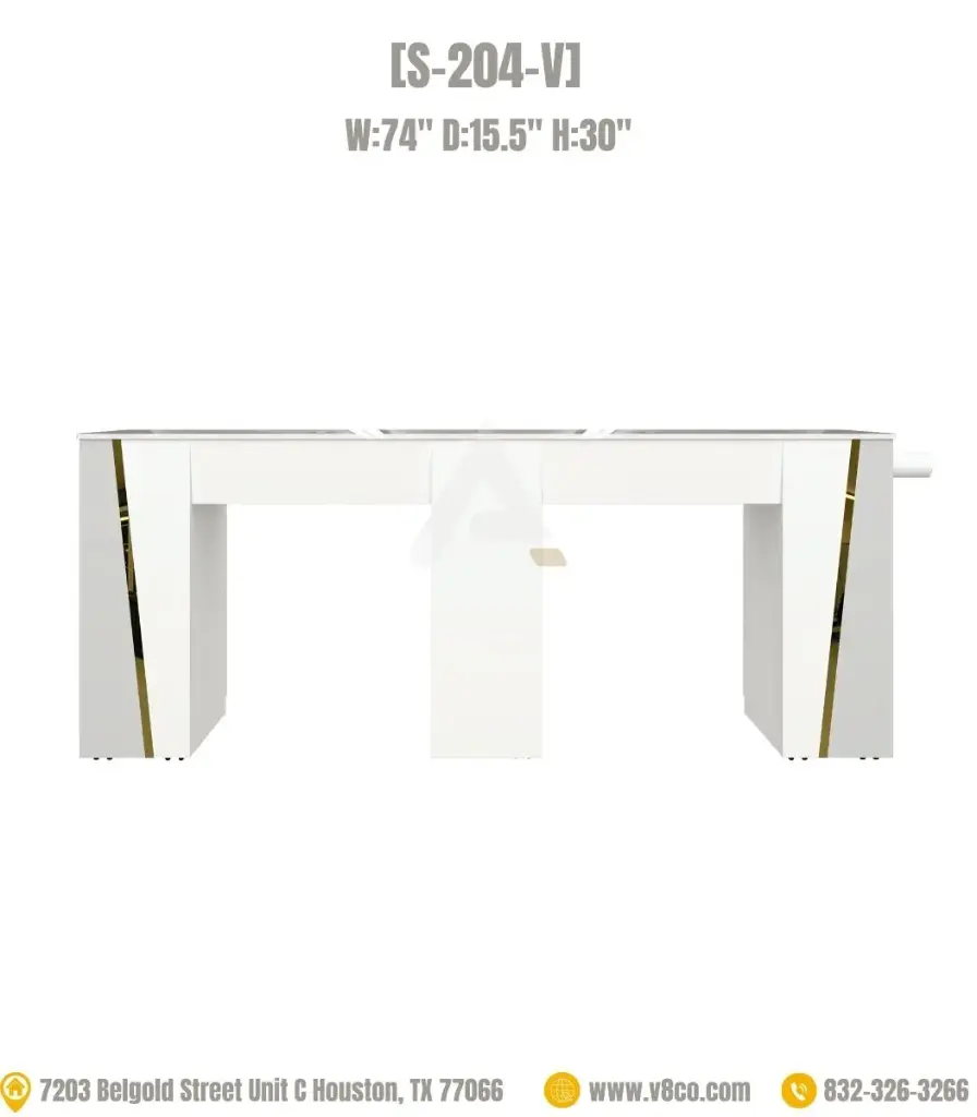 Savona Double Nail Table [S-204-V]