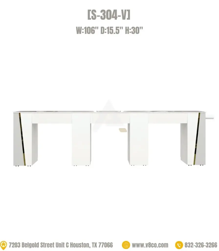 Savona Triple Nail Table [S-304-V]