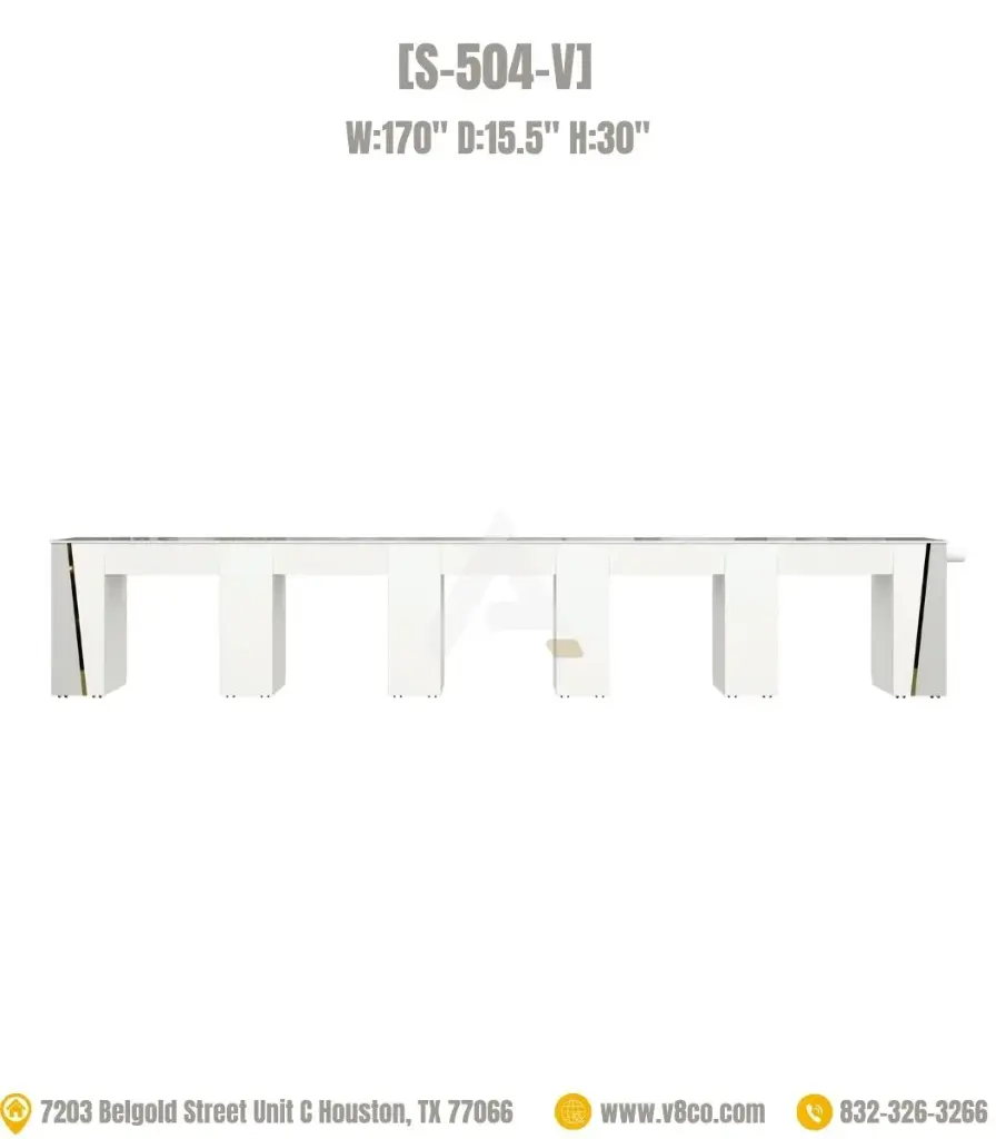 Savona Quintuple Nail Table [S-504-V]