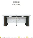 Nove Double Nail Table [X-201-V] 