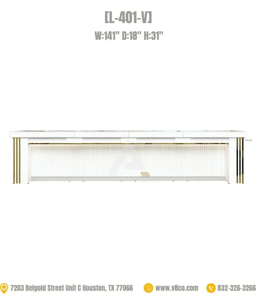 Luxe Quadruple Nail Table [L-401-V]