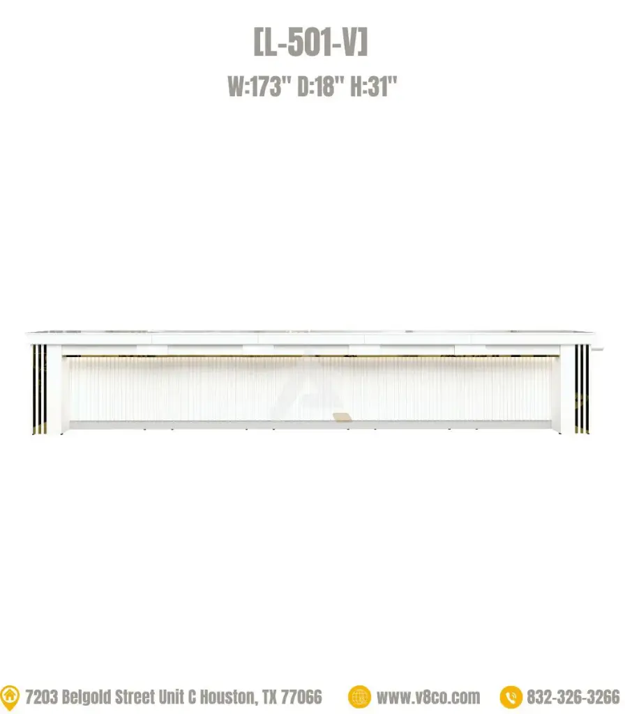 Luxe Quintuple Nail Table [L-501-V]