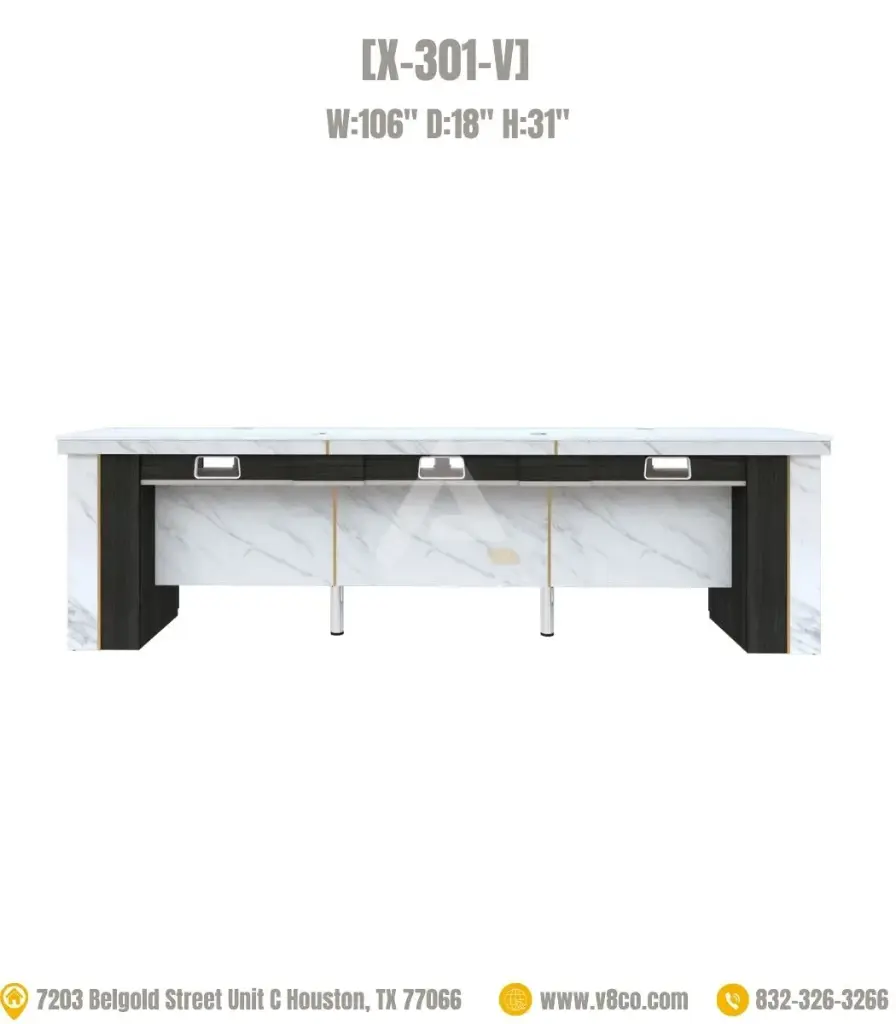 Nove Triple Nail Table [X-301-V]