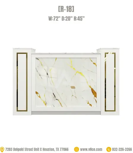 Luxe II Reception Desk [R-18]