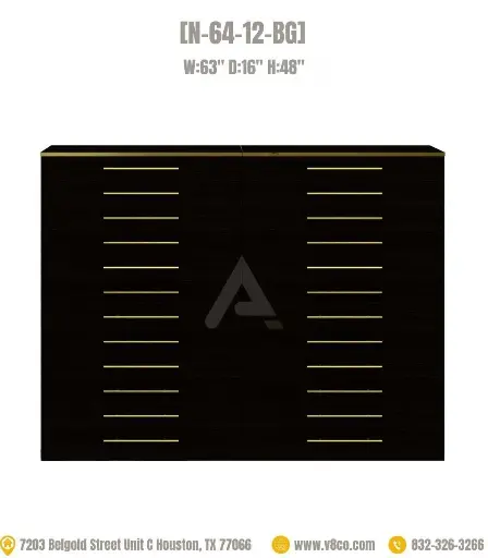 Stellar Polish/Powder Cabinet [N-64-12-BG]