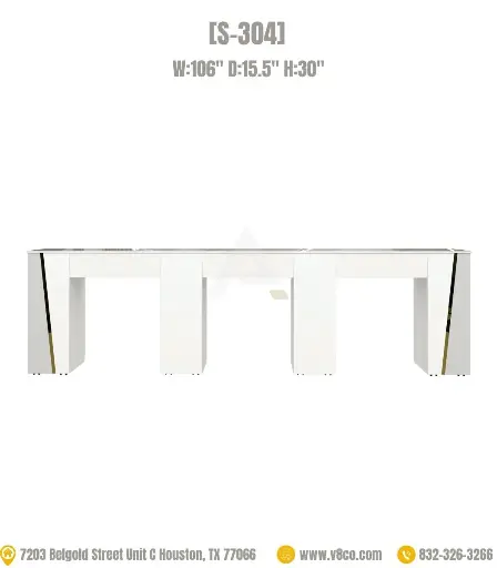 Savona Triple Nail Table [S-304]