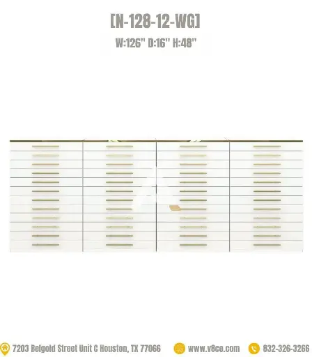 Luxe Polish/Powder Cabinet [N-128-12-WG] 