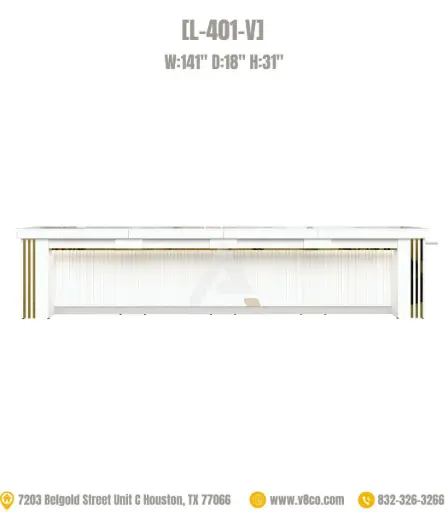 Luxe Quadruple Nail Table [L-401-V]