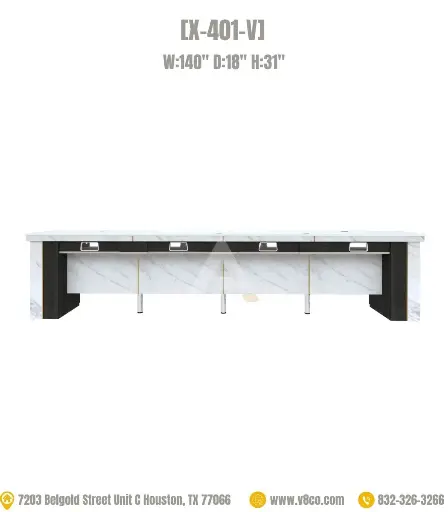 Nove Quadruple Nail Table [X-401-V]